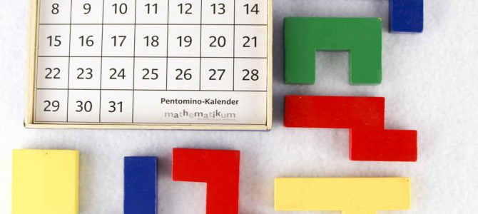 Pentominos, Quadrominos und Polyominos – Kalender und andere Legespiele
