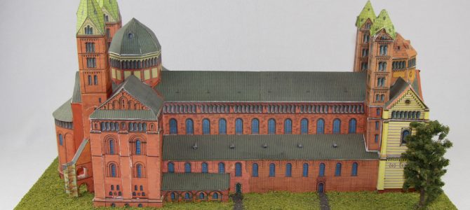 Kaiserdom zu Speyer – Ein Modell 1 : 300